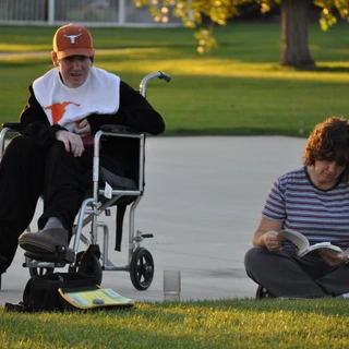 Alex and Mom at the park