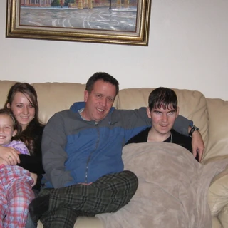 Alex, brother Dudley, and Nicole