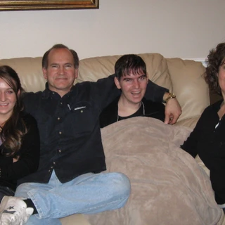 Alex, Nicole, Mom, and Dad