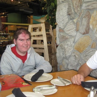 Alex and Chris at Tucanos