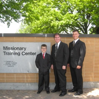 Alex, Chris, and Josh in front of the MTC