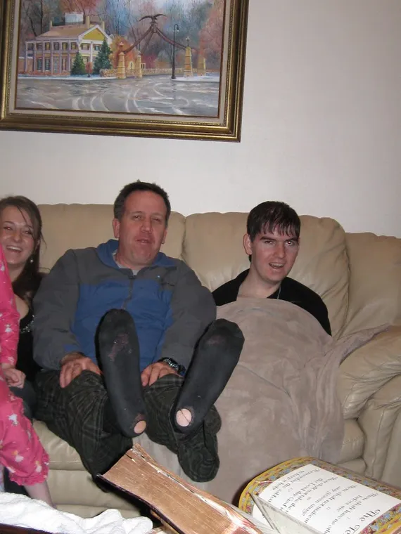 Alex and brother Dudley