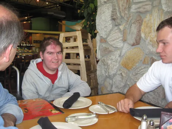 Alex and Chris at Tucanos