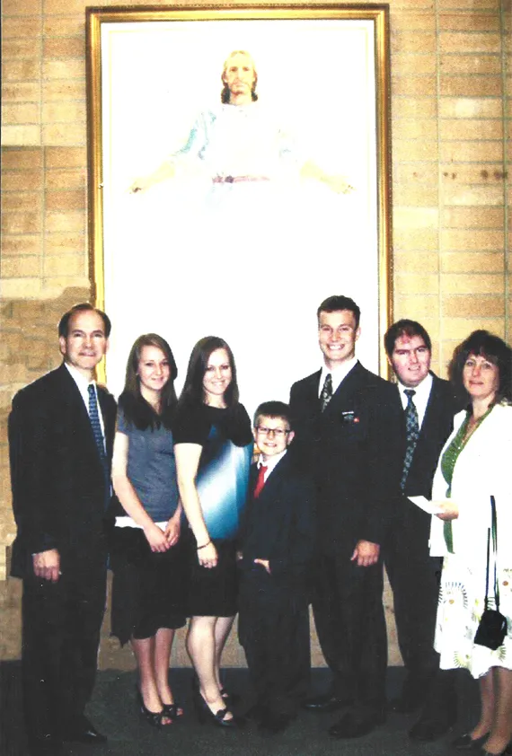 Wernli family inside the MTC