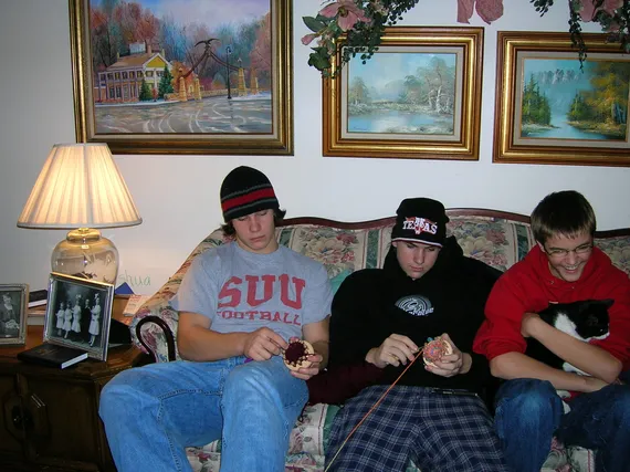 Chris, Alex, and Landon