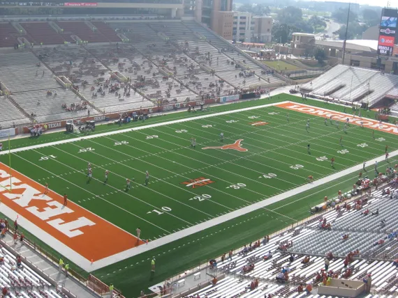 Texas Football field